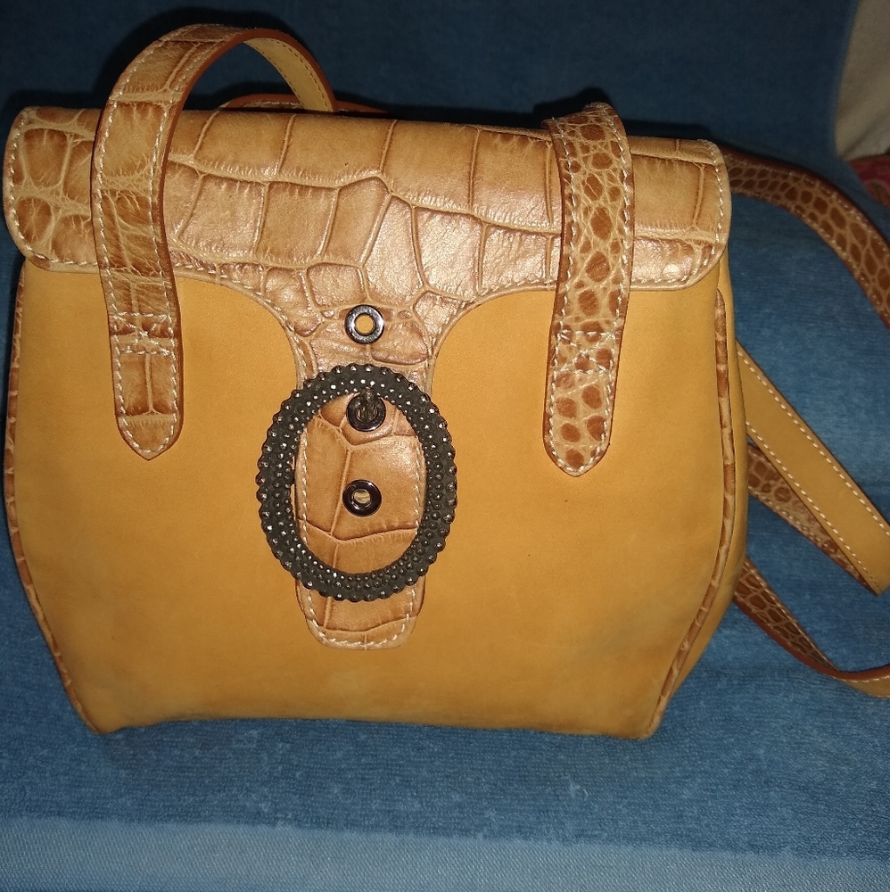 S.A.P.A.F made in Florence shoulder bag.
